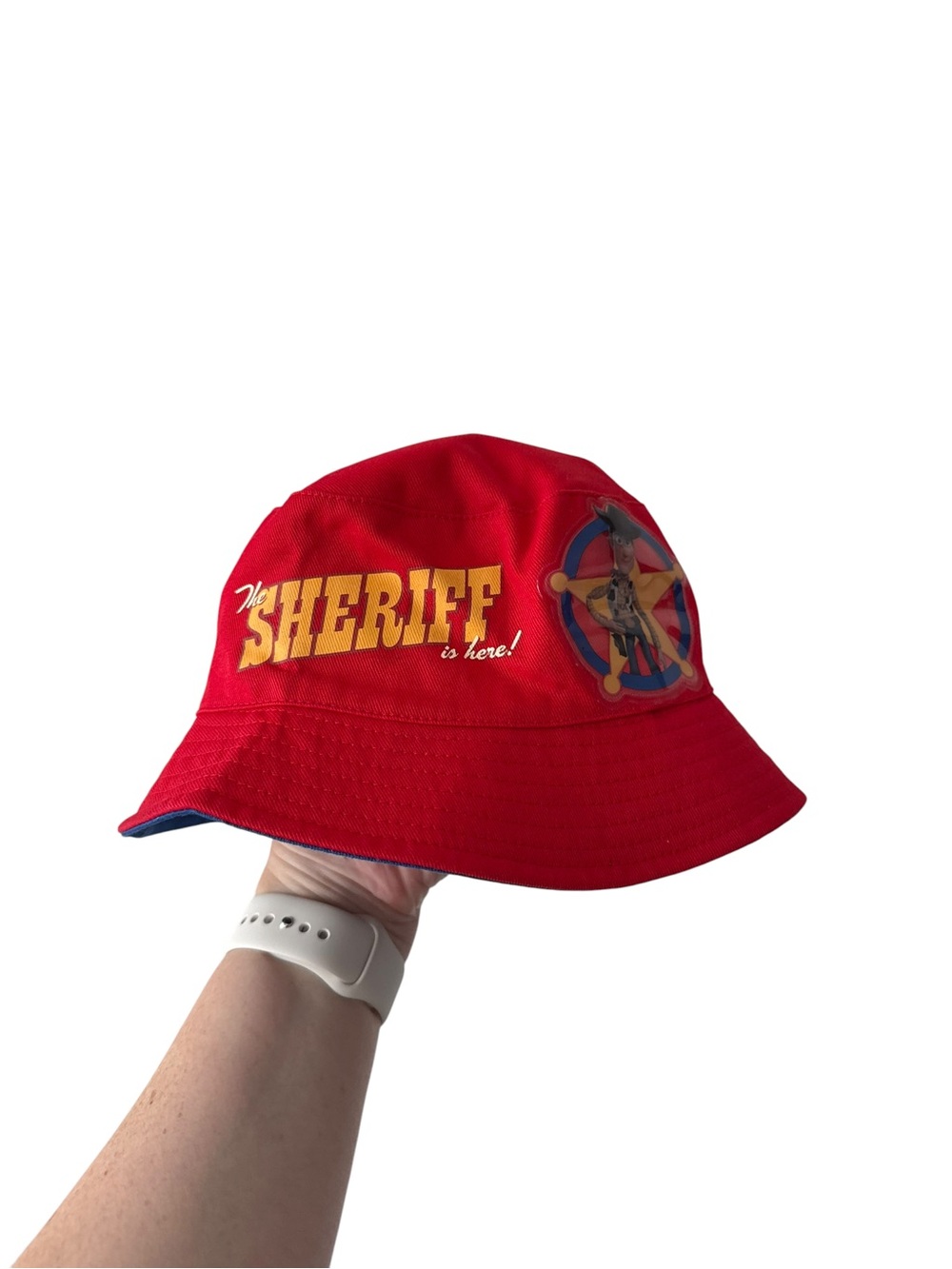 Disney Pixar Toy Story Red and Blue Bucket Hat NWT 2-3X Vintage
